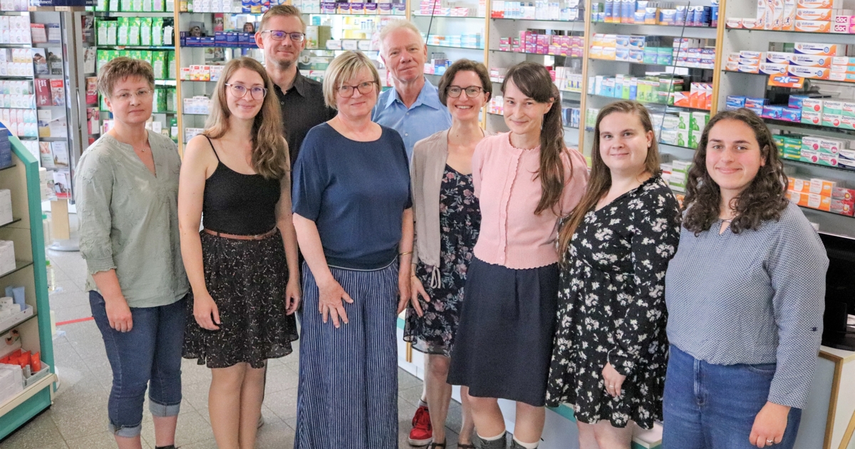 Apothekenteamfoto Apothekenteamfoto